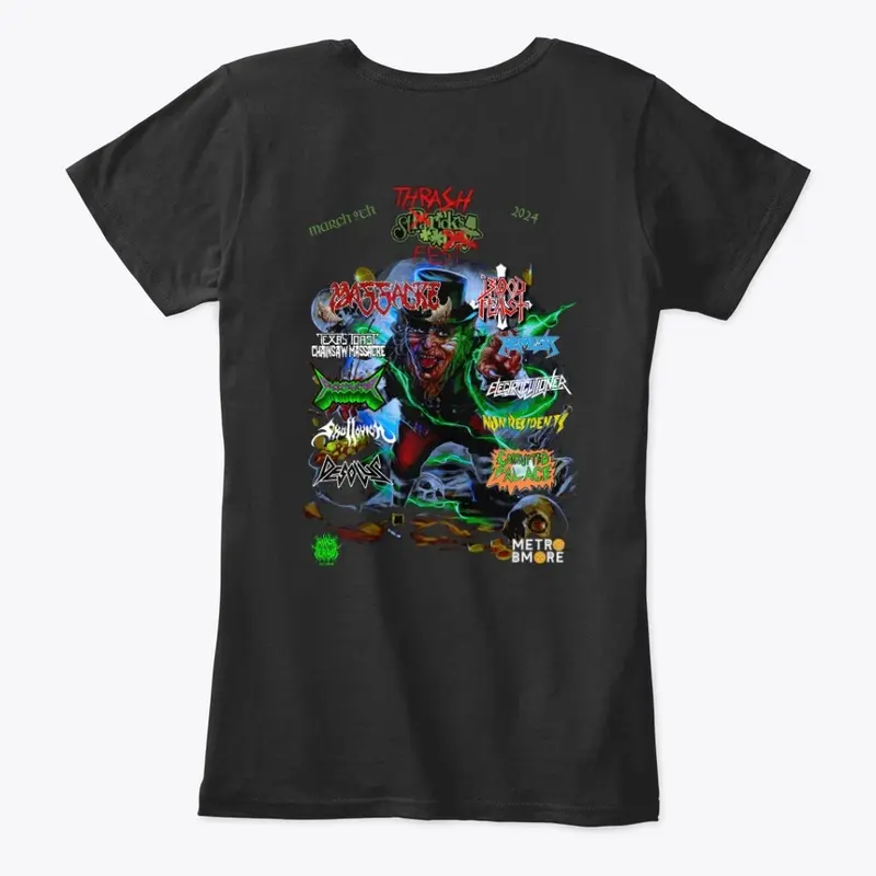 ST Thrashrick 2024 Fest 2 sided shirt