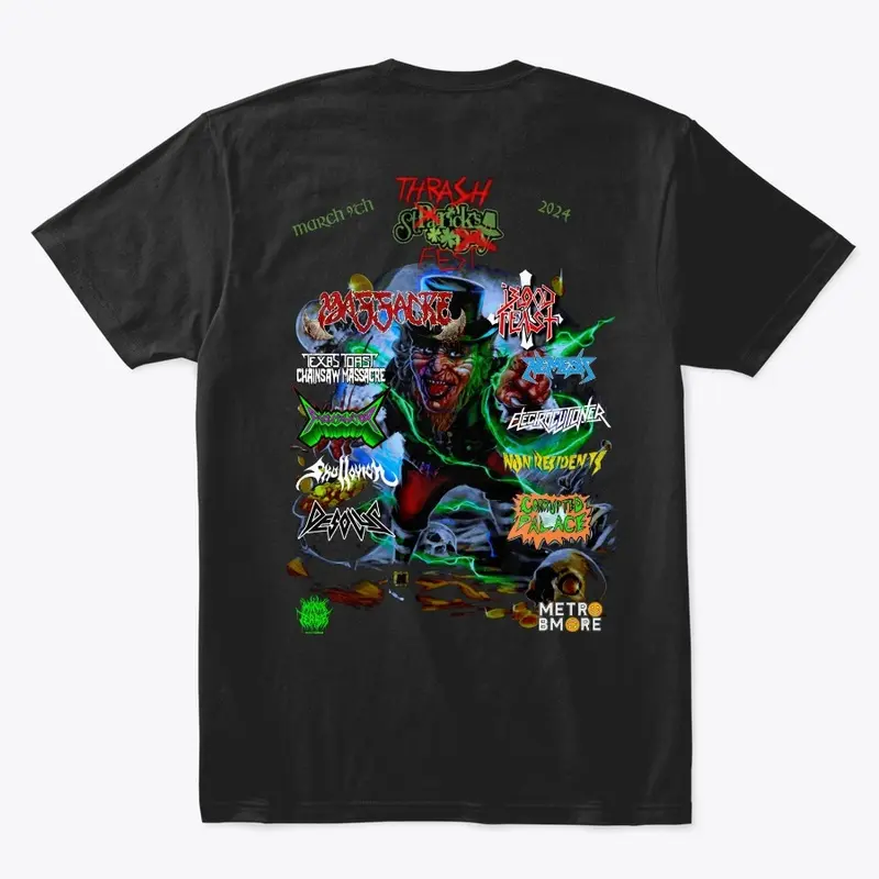 ST Thrashrick 2024 Fest 2 sided shirt